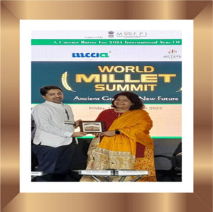 Best start up for Millets by MCCIA at Pune (Dec 2022)