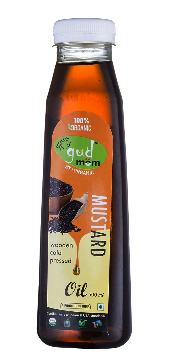 Organic Cold Pressed Mustard Oil 500 g