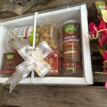 Healthy Gift Hamper  -Ragi Cookies(80gm),Bajra Crackers (90gm) & Millet Muesli(300gm)